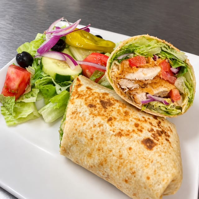 Crispy Chicken Wrap.