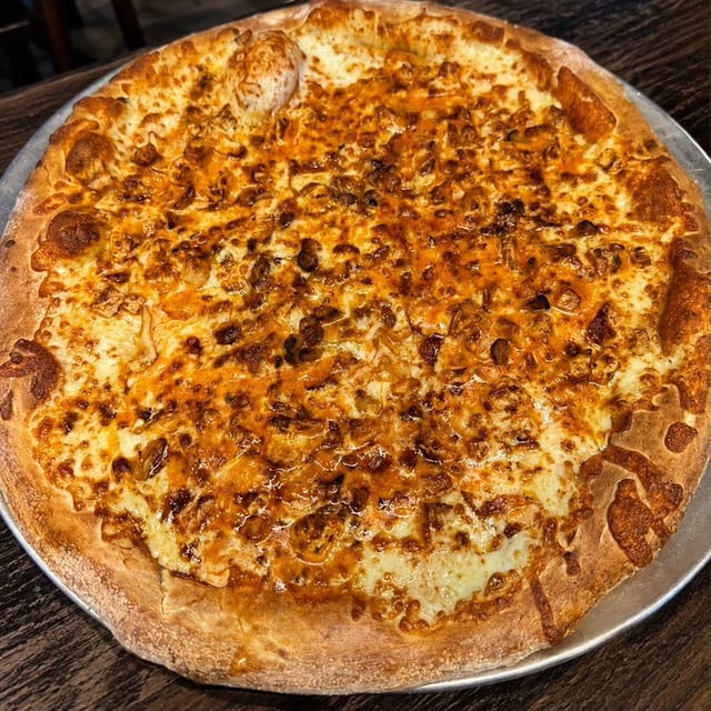 12" Buffalo Chicken Pizza.