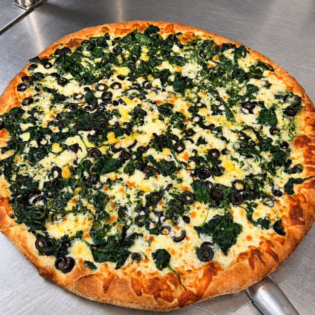 12" Greco Pizza.