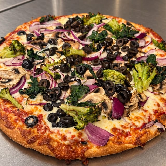 14" Veggie Lovers.