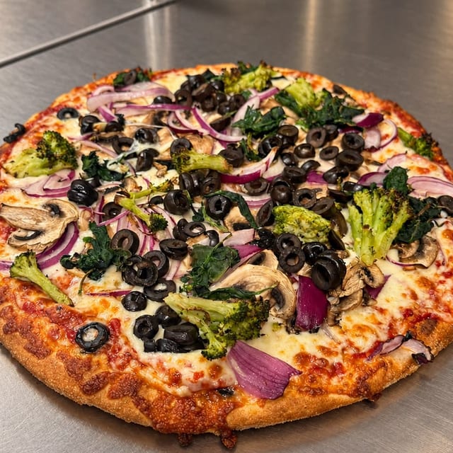 14" Veggie Lovers.