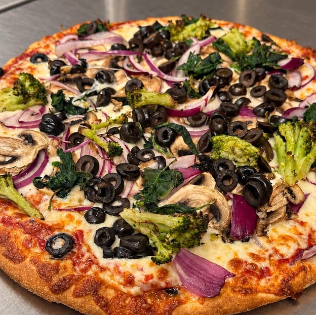 18" Veggie Lovers Pizza.