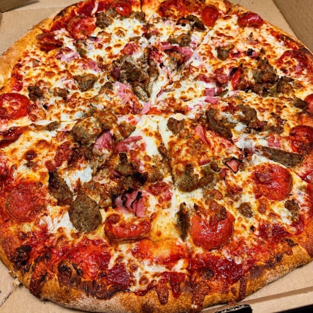 12" Meat Lovers.