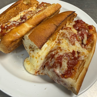 Meatball Parmigiana Sub