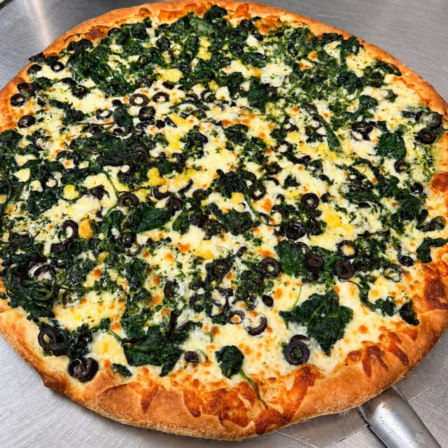 14" Greco Pizza.