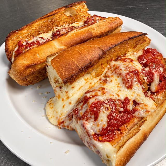 Meatball Parm Sub.