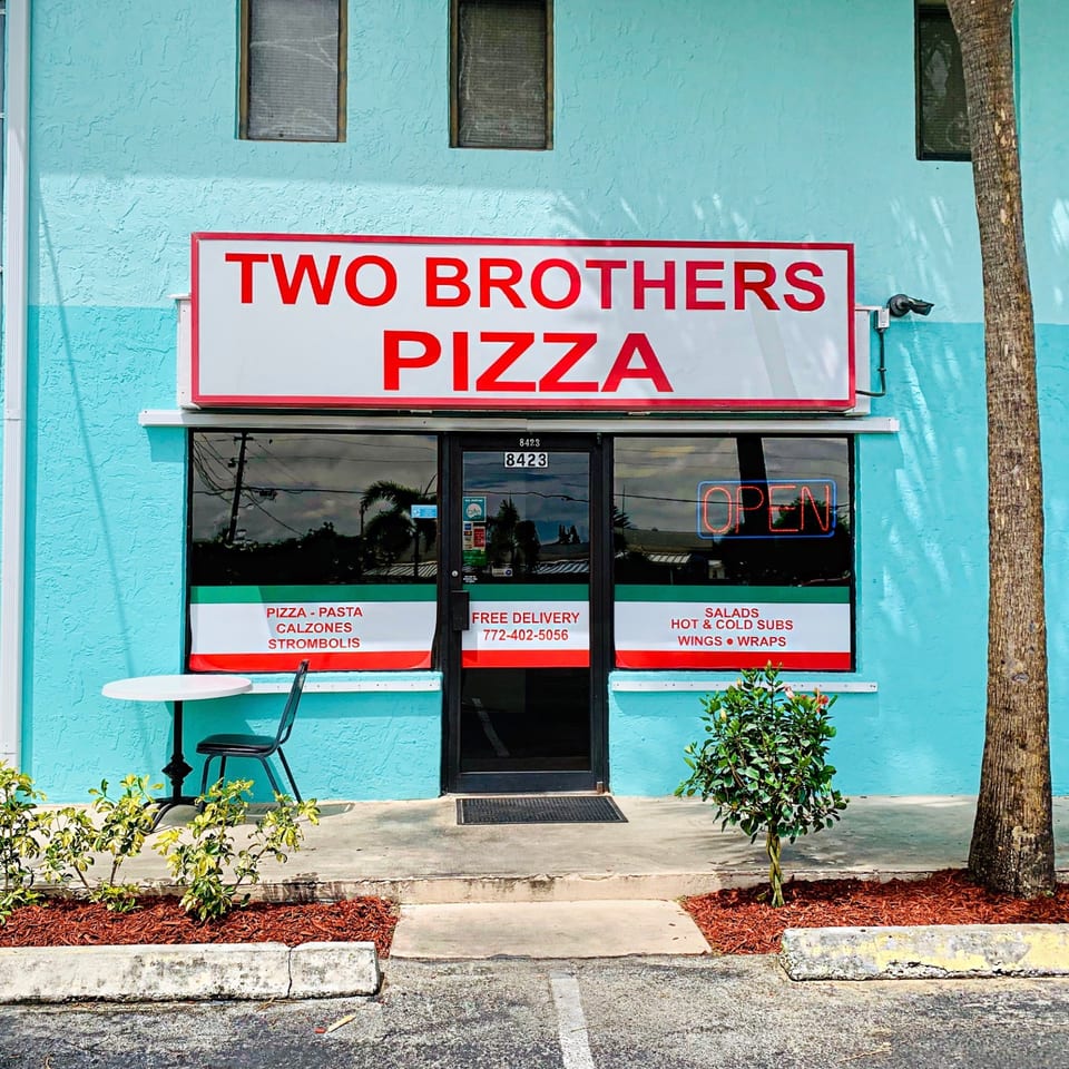 Welcome to Two Brother’s Pizza