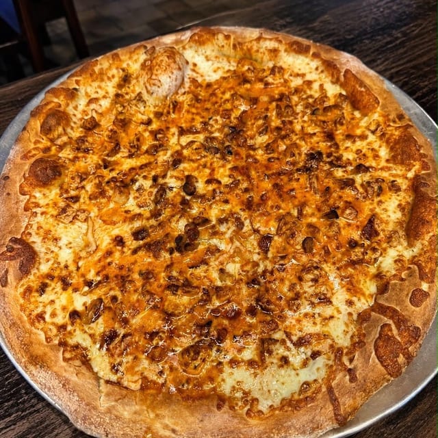 Buffalo Chicken Pizza.